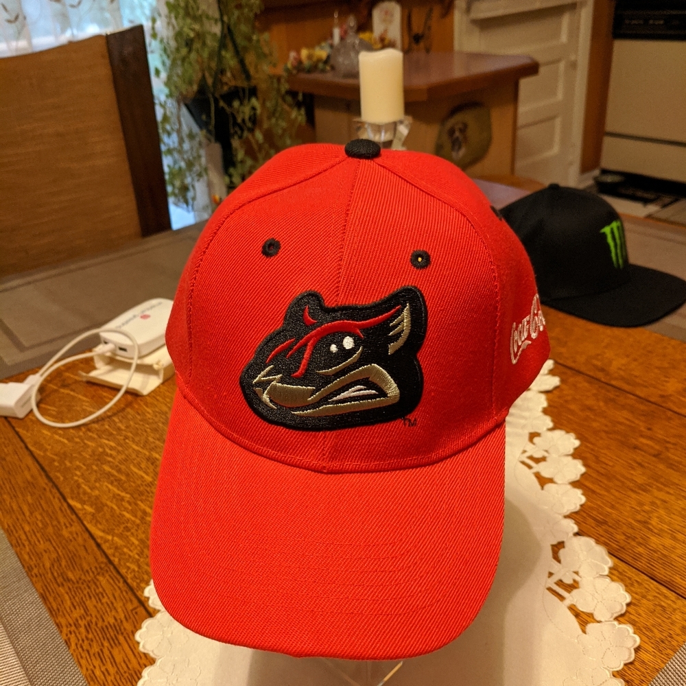Unisex Men's/Women’s Flying Squirrel's Team Coca Cola Red Cap NWOT